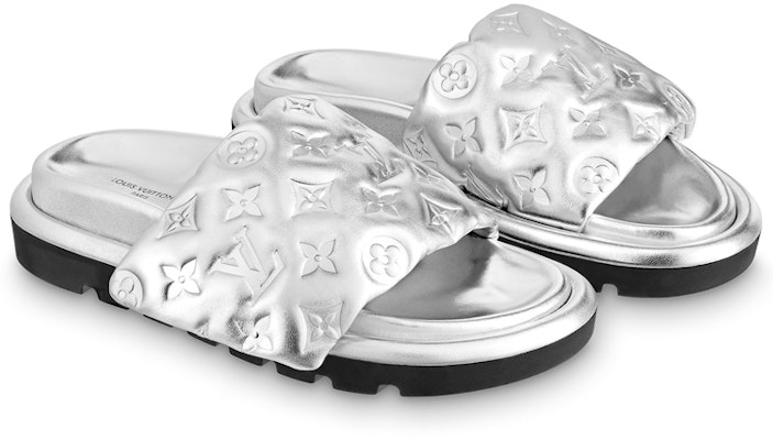 (Women) Louis Vuitton Pool Pillow Comfort 'Silver' 1AACEI Lookbook (Women) Louis Vuitton Pool Pillow Comfort 'Silver' 1AACEI