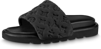 (Women) Louis Vuitton Pool Pillow Comfort Mule 'Black' 1AB1NX (Women) Louis Vuitton Pool Pillow Comfort Mule 'Black' 1AB1NX