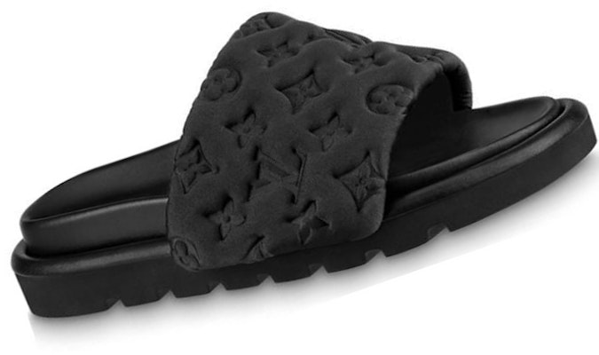(Women) Louis Vuitton Pool Pillow Comfort Mule 'Black' 1AB1NX Order (Women) Louis Vuitton Pool Pillow Comfort Mule 'Black' 1AB1NX