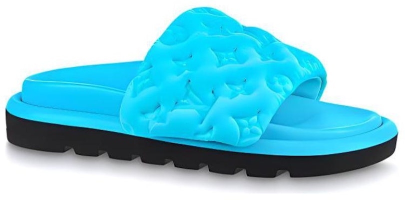 (Women) Louis Vuitton Pool Pillow Comfort Mule 'Blue' 1AB1MO Order (Women) Louis Vuitton Pool Pillow Comfort Mule 'Blue' 1AB1MO