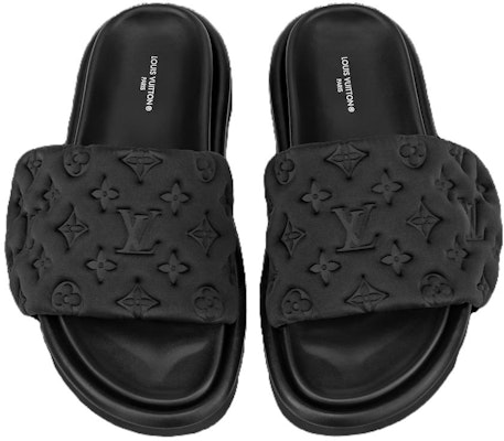 (W) Louis Vuitton Pool Pillow Comfort Mule 'Hitam' 1AB1NX Shop (W) Louis Vuitton Pool Pillow Comfort Mule 'Hitam' 1AB1NX