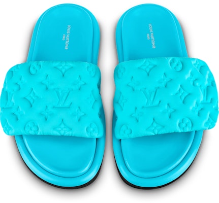 (Women) Louis Vuitton Pool Pillow Comfort Mule 'Blue' 1AB1MO Shop (Women) Louis Vuitton Pool Pillow Comfort Mule 'Blue' 1AB1MO