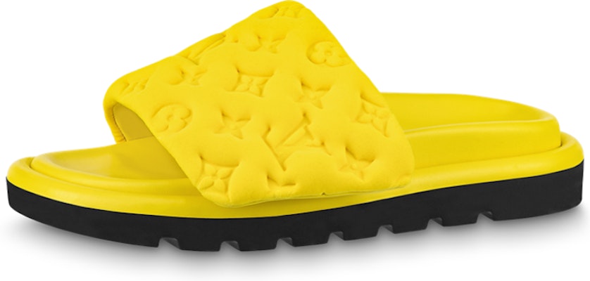 (Women) Louis Vuitton Pool Pillow Comfort Mule 'Yellow' 1AB1MX Buy (Women) Louis Vuitton Pool Pillow Comfort Mule 'Yellow' 1AB1MX