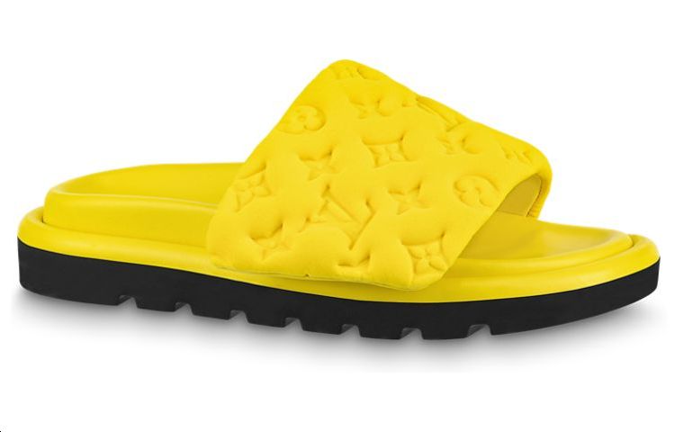 Order (W) ルイ・ヴィトン プールピローコンフォートミュール (イエロー) 1AB1MX