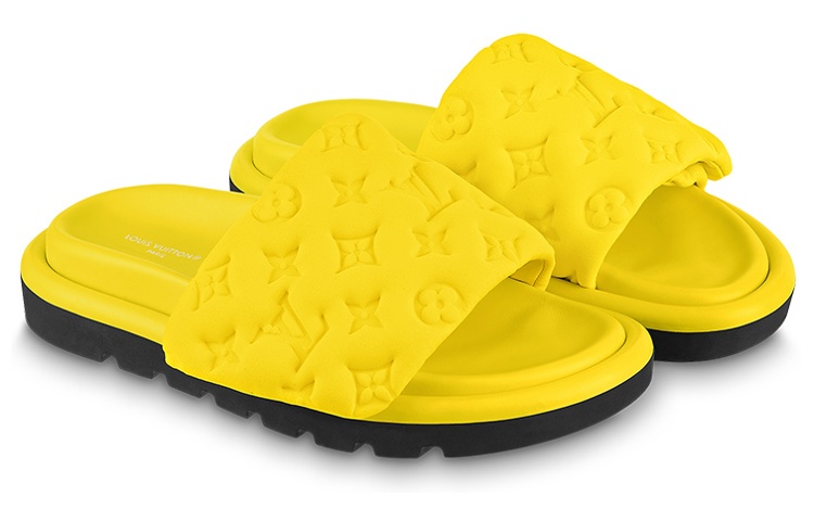 Lookbook (W) ルイ・ヴィトン プールピローコンフォートミュール (イエロー) 1AB1MX