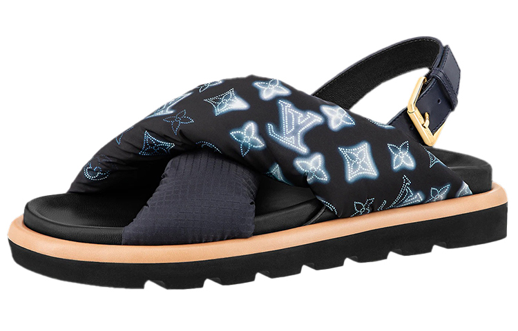 (Women) Louis Vuitton Pool Pillow Comfort Sandal 'Blue' 1A9PP2