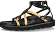 Buy (W) Sandal Keselesaan Bantal Kolam Louis Vuitton 'Hitam Emas' 1A9CCL
