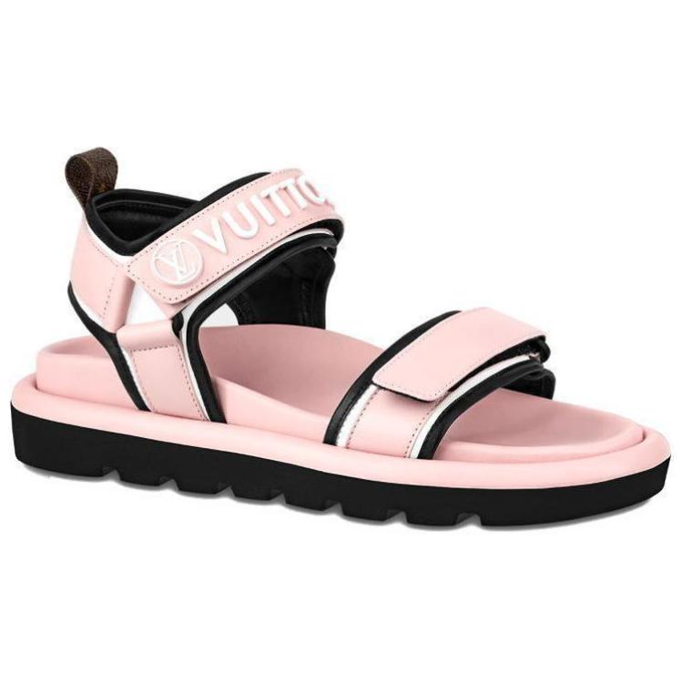 Order (W) Sandal Louis Vuitton Pool Pillow Comfort 'Merah Jambu' 1A9OWF