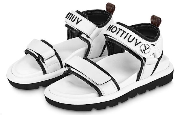(Women) Louis Vuitton Pool Pillow Comfort Sandal 'White' 1A9OW6 Lookbook (Women) Louis Vuitton Pool Pillow Comfort Sandal 'White' 1A9OW6