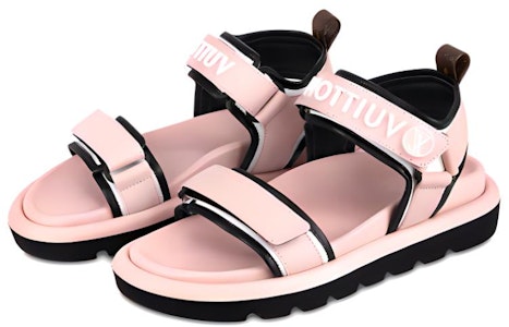 (W) Sandal Louis Vuitton Pool Pillow Comfort 'Pink' Wanita 1A9OWF Lookbook (W) Sandal Louis Vuitton Pool Pillow Comfort 'Pink' Wanita 1A9OWF