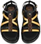 Lookbook (W) Sandal Keselesaan Bantal Kolam Louis Vuitton 'Hitam Emas' 1A9CCL