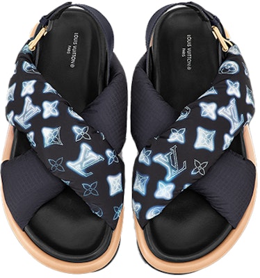 路易威登 Louis Vuitton 女款蓝色休闲凉鞋 - Louis Pool Pillow Comfort Shop 路易威登 Louis Vuitton 女款蓝色休闲凉鞋 - Louis Pool Pillow Comfort