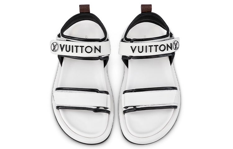 Purchase (W) ルイ・ヴィトン プールピローサンダル (白) 1A9OW6