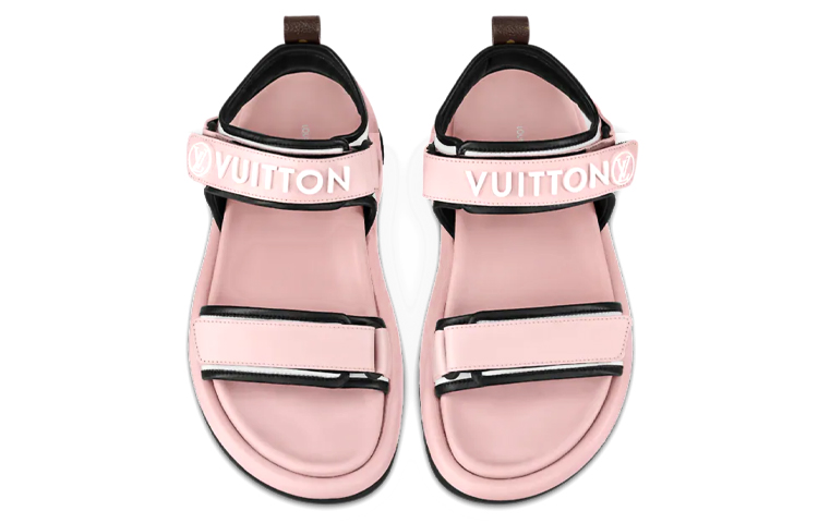 Purchase (W) Sandal Louis Vuitton Pool Pillow Comfort 'Merah Jambu' 1A9OWF