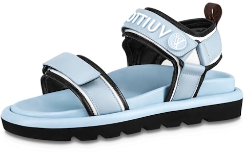 (W) 루이비통 풀필로우 슬라이드 (블루) 1A9OWO Buy (W) 루이비통 풀필로우 슬라이드 (블루) 1A9OWO