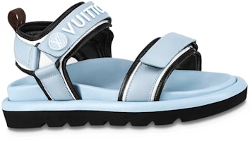 路易威登 Pool Pillow Comfort 平底涼鞋 女款 藍色 Order 路易威登 Pool Pillow Comfort 平底涼鞋 女款 藍色