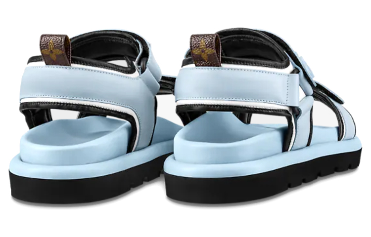 Purchase (W) Louis Vuitton Selipar Pool Pillow Comfort 'Biru' 1A9OWO