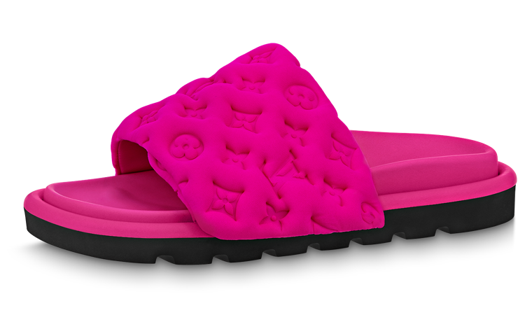 (Women) Louis Vuitton Pool Pillow Line Mule 'Purple' 1AB1NO