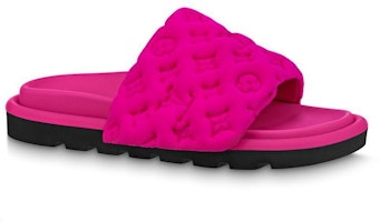 (W) Louis Vuitton Selipar Pool Pillow 'Ungu' 1AB1NO Order (W) Louis Vuitton Selipar Pool Pillow 'Ungu' 1AB1NO