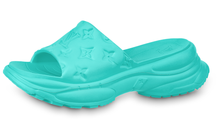 (Women) Louis Vuitton Pool Slide 55 Line 'Mint Green' 1AB3EJ