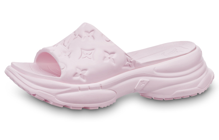 (Women) Louis Vuitton Pool Slide 'Fashion Pink' 1AAE70