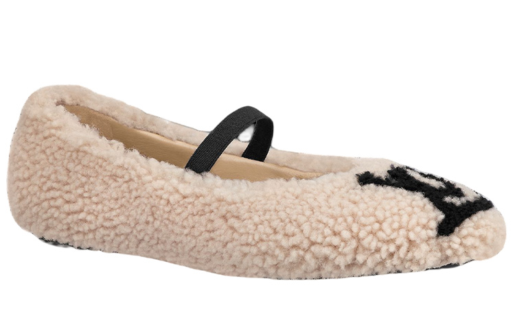 Order (Women) Louis Vuitton Popi Flat 'Beige Wool' 1A9C95