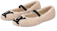 Lookbook (W) Louis Vuitton Popi Flat 'Beige Wool' - Kasut Beige Wool Louis Vuitton Popi Flat 1A9C95