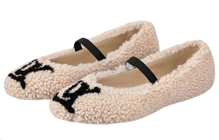 Lookbook (Women) Louis Vuitton Popi Flat 'Beige Wool' 1A9C95