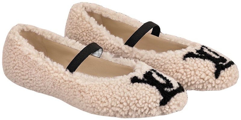 (Women) Louis Vuitton Popi Flat 'Beige Wool' 1A9C95 Shop (Women) Louis Vuitton Popi Flat 'Beige Wool' 1A9C95