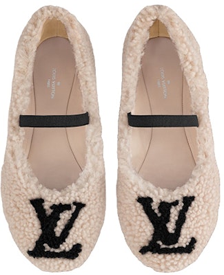(Women) Louis Vuitton Popi Flat 'Beige Wool' 1A9C95 Purchase (Women) Louis Vuitton Popi Flat 'Beige Wool' 1A9C95