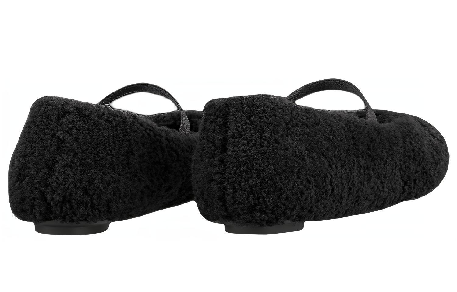 Lookbook (Women) Louis Vuitton Popi Flat Loafer 'Black Wool' 1A9C89