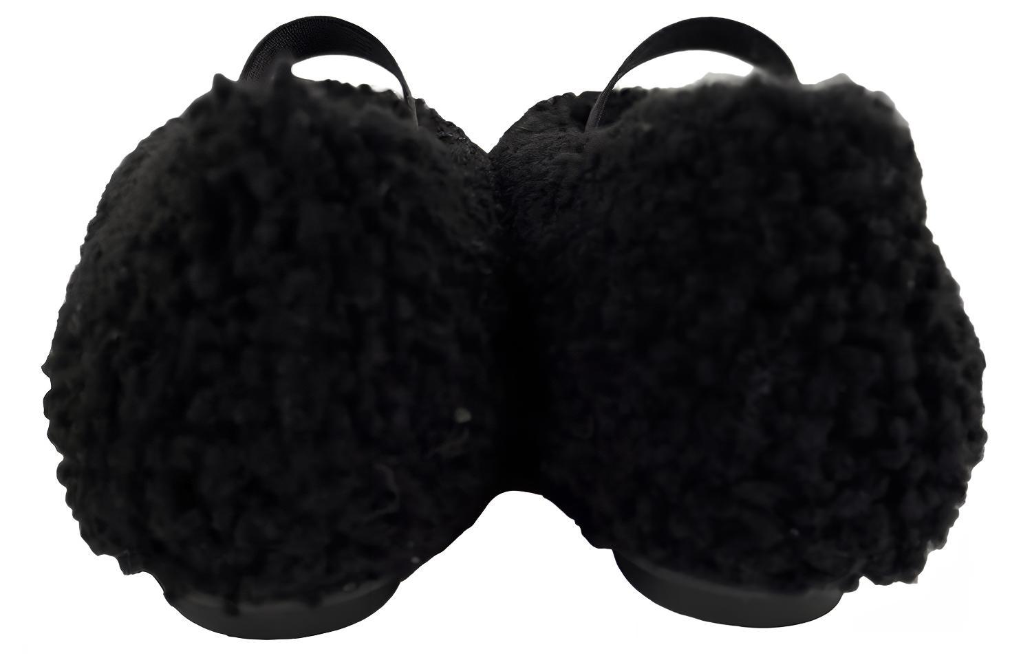 Shop (Women) Louis Vuitton Popi Flat Loafer 'Black Wool' 1A9C89