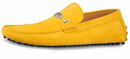 (Women) Louis Vuitton Porto Vecchio 'Yellow Suede Mocassin' 1A5FCE (Women) Louis Vuitton Porto Vecchio 'Yellow Suede Mocassin' 1A5FCE