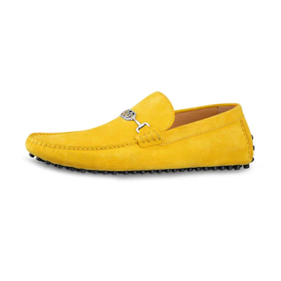 (W) LV Porto Vecchio 'Yellow Suede Mocassin'