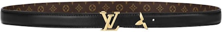 Buy (W) 路易威登 Pretty 雙面皮帶 黑色/棕色 寬2CM M8232X