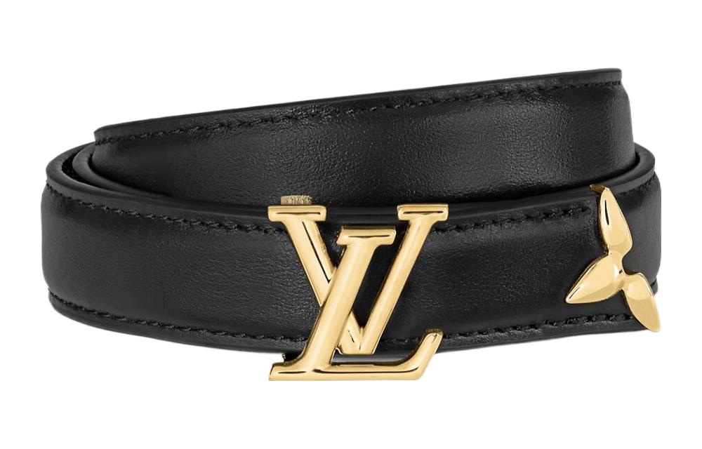 Lookbook (W) 路易威登 Pretty 雙面皮帶 黑色/棕色 寬2CM M8232X