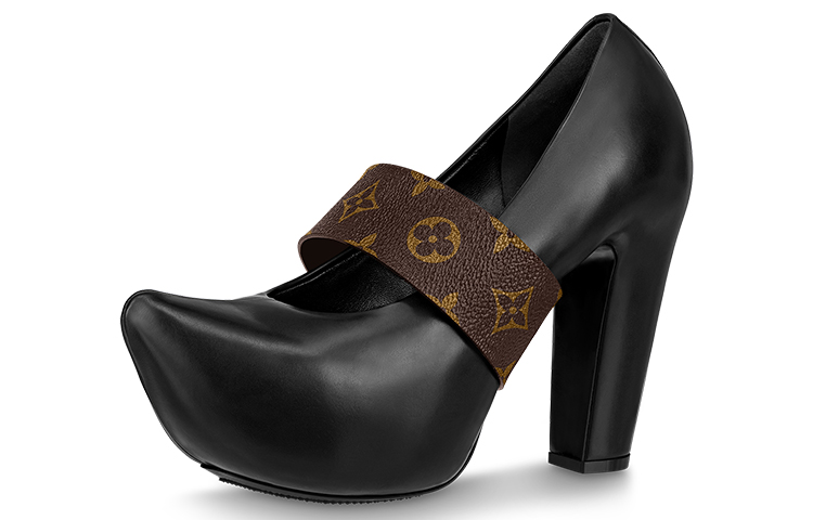 (Women) Louis Vuitton Puffy Platform 'Black' 1A8T8V