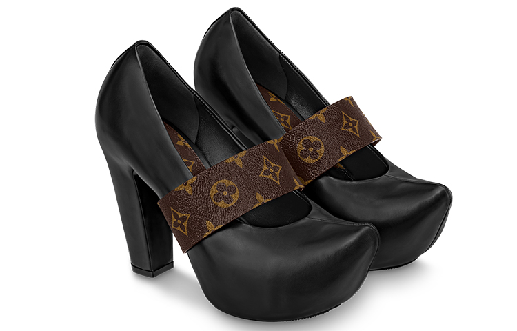 Order (Women) Louis Vuitton Puffy Platform 'Black' 1A8T8V
