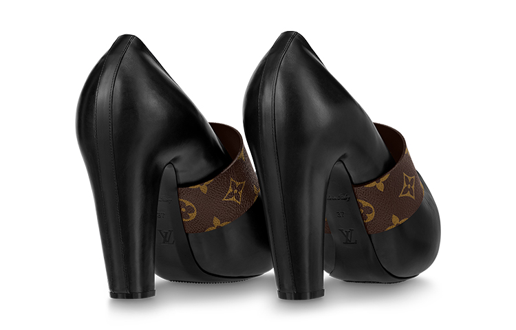 Lookbook (Women) Louis Vuitton Puffy Platform 'Black' 1A8T8V