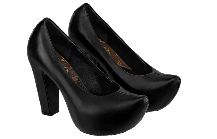 Lookbook (Women) Louis Vuitton Puffy Platform 'Black' 1A8TBH