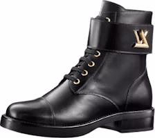 (Women) Louis Vuitton Ranger Boot 'Black Leather Zip' 1AAV4S (Women) Louis Vuitton Ranger Boot 'Black Leather Zip' 1AAV4S