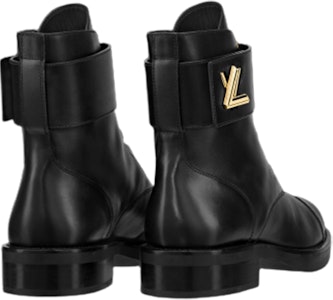 (W) ルイ・ヴィトン レンジャーブーツ (黒革ジップ) 1AAV4S Shop (W) ルイ・ヴィトン レンジャーブーツ (黒革ジップ) 1AAV4S