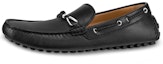 Buy (W) Louis Vuitton Raspail 'Kulit Anak Lembut Bertekstur Hitam Low-Top' 1A4SE2