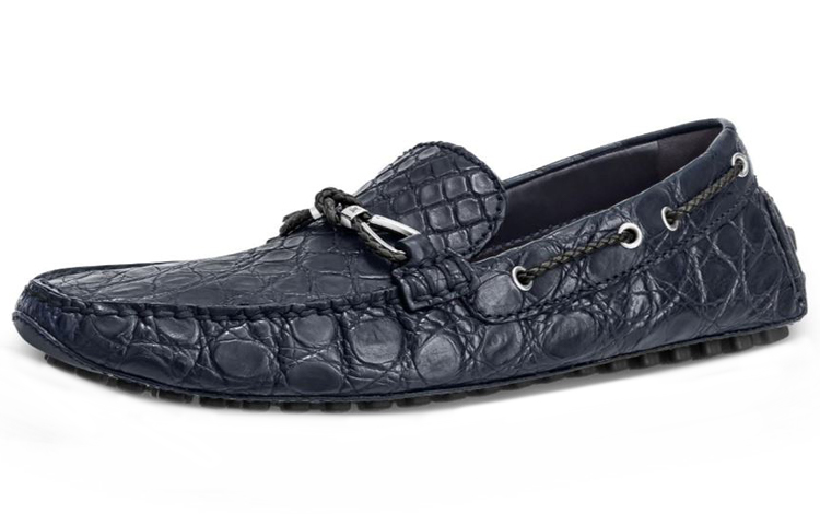 (Women) Louis Vuitton Raspail 'Blue Crocodile' 1A49VO