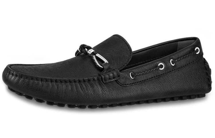 (Women) Louis Vuitton Raspail Taïga Leather 'Black' 1A4232