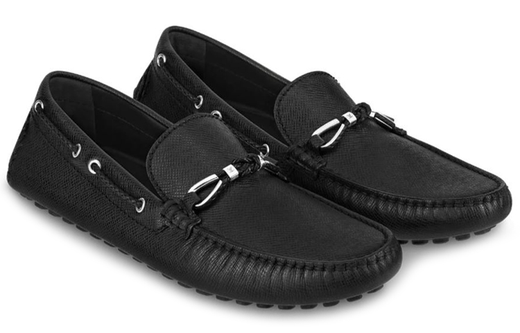 Order (W) Louis Vuitton Raspail de Cuero Taïga 'Negro' 1A4232