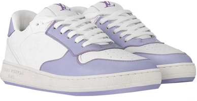 路易威登 小牛皮 復古元素 板鞋 女款 紫色 Lookbook 路易威登 小牛皮 復古元素 板鞋 女款 紫色