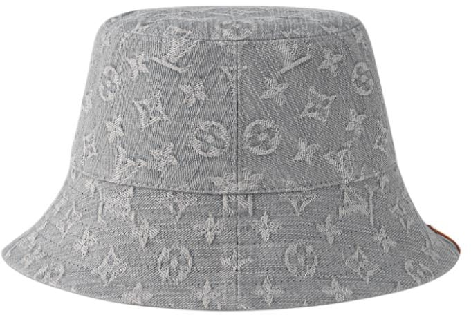 women-louis-vuitton-reversible-cotton-bucket-hat-gray-m7952-s