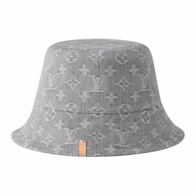 (W) Sombrero Reversible de Algodón Louis Vuitton Gris M7952M Shop (W) Sombrero Reversible de Algodón Louis Vuitton Gris M7952M