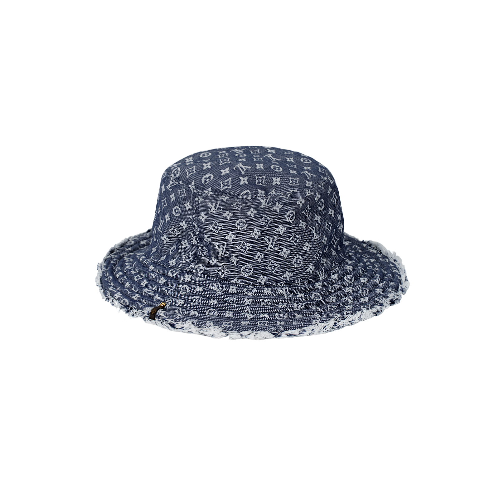 (Women) Louis Vuitton Reversible Fringe Cotton Bucket Hat M76530